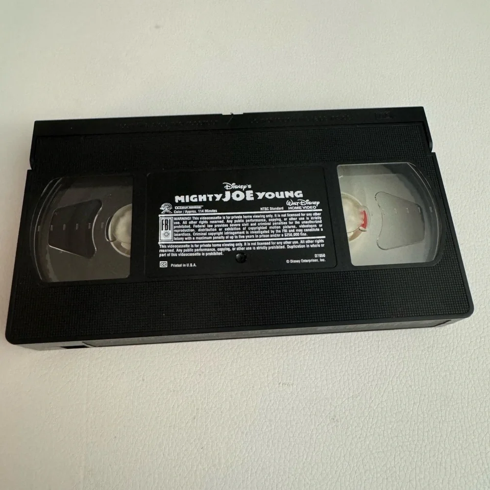 Walt Disney Mighty Joe Young VHS tape